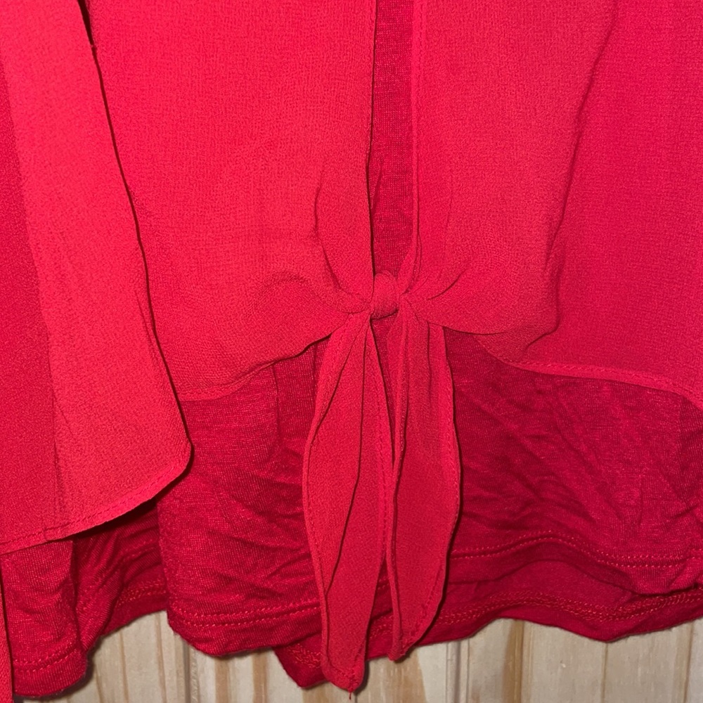 Red blouse - Picture 4 of 5